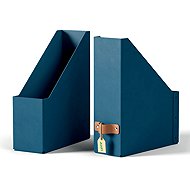 LEITZ Puro 10 cm, blau - 2er-Set - Zeitschriftenständer