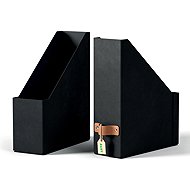 LEITZ Puro 10 cm, black - set of 2 - Magazine Rack
