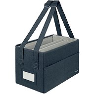 LEITZ Fabric Textil-Aufbewahrungsbox für gemeinsam genutzte Arbeitsplätze, 21 × 35,5 × 20 cm - Aufbewahrungsbox