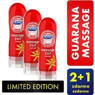 DUREX Play Massage gel 2in1 Sensitive 200 ml, pack 2 + 1 - Gel Lubricant