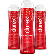 DUREX Strawberry 3×50 ml - Gel Lubricant