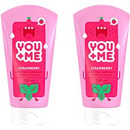 YOU ME Strawberry with juicy strawberry aroma, 2×150 ml - Gel Lubricant