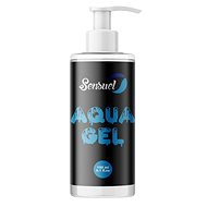 SENSUEL LUBRICATING AQUA GEL BLACK 150ML - Gel Lubricant