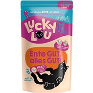Lucky Lou Lifestage Adult with poultry and duck meat 125 g - Cat Food Pouch