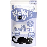 Lucky Lou Lifestage Sterilized with poultry meat 125 g - Cat Food Pouch
