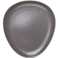 By-inspire 6 pcs of shallow plates "STONE" gray - Set of Plates