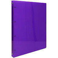 LUMA A4 4-ring binder, purple - Arch Folder