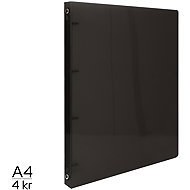 LUMA A4 4-ring binder, smoke - Arch Folder