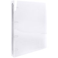 LUMA Binder A4 40 mm 4-ring, transparent - Arch Folder