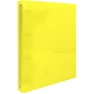 LUMA Binder A4 40 mm 4-ring, yellow - Arch Folder