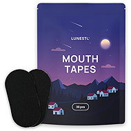 Lunesto Mouth tapes against snoring, black - Strips