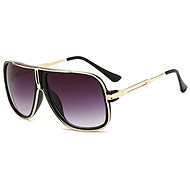 NEOGO Calvin 4 Glossy Black Gold / Gray - Sunglasses