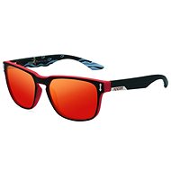KDEAM Andover 3 Black & Pattern / Red - Sunglasses