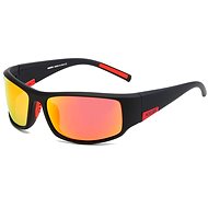 KDEAM Abbeville 3 Black / Orange Red - Sunglasses