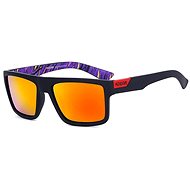 KDEAM Holland 3 Black / Red - Sunglasses
