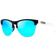 KDEAM Borger 2 White & Black / Blue - Sunglasses