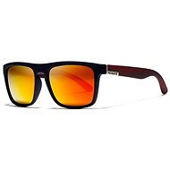 KDEAM Sunbury 12 Black / Wood Red - Sunglasses