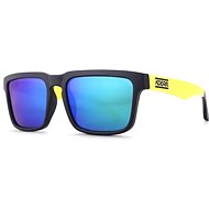 KDEAM Quincy 2 Black & Yellow / Green - Sunglasses