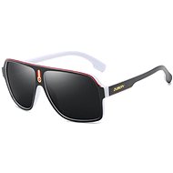 DUBERY Alpine 7 White Black / Black - Sunglasses
