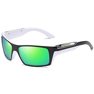 DUBERY Madera 5 sunglasses, Black White/Green - Sunglasses