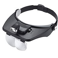 Verk Kopfbandlupe mit LED-Beleuchtung (1,2×, 1,8×, 2,5×, 3,5×) V-09015 - Lupe