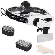 Verk 09123 Magnifier with LED illumination (1×, 1.5×, 2×, 2.5×, 3.5×, 5×, 8×, 20×) - Magnifying Glass