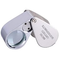 Verk Folding Mineralogical Magnifier LED - magnification 30 ×, diameter 21 mm - Magnifying Glass
