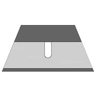 Trapezoidal blade single-edged with facet, scraper, Lutz - 0328.0254 - Blade
