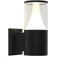 Luxera Prezent Sera LED 7 W IP54, outdoor wall lamp, black - Wall Lamp