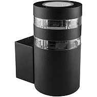 Luxera Prezent Daima 1 × GU10 10 W IP44, outdoor wall lamp, black - Wall Lamp