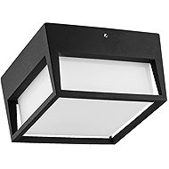Luxera Prezent Gest LED 9 W IP44, outdoor ceiling luminaire, black - Ceiling Light