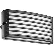 Luxera Prezent Pluto LED 9 W IP54, outdoor wall lamp, black - Wall Lamp
