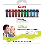 PENTEL Energel BL77-12, 0.7 mm - sada 12ti barev - Roller