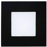 LUXERA. Step Light LED stair luminaire 1 W, 60 lm, 4000 K, 8,6 cm, square, IP20, black - Wall Lamp