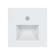 Luxera LED Staircase luminaire with PIR sensor Emithor white + mounting box - LED Light