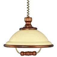 Luxera Pendant luminaire Acryl ood alnut/beige - Ceiling Light