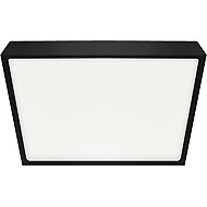 Luxera LENYS II. LED luminaire 12W/square/black - LED Light