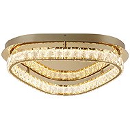 Luxera Mist Ceiling Crystal Light LED 32W 4000K, Gold - Ceiling Light