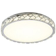 Luxera Laruna Crystal Ceiling Light LED 43W 4000K, Silver - Ceiling Light