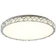 Luxera Laruna Crystal Ceiling Light LED 85W 4000K, Silver - Ceiling Light