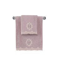 Soft Cotton Small towel Destan 30 × 50 cm, purple - Towel