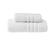 Soft Cotton Towel Boheme 50 × 100 cm, white - Towel