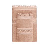 Soft Cotton Towel Selya 50 × 100 cm, bronze - Towel