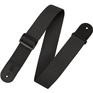 Levys M8POLY-BLK Classics Series 2" Polypropylene Guitar Strap Black - Guitar Strap