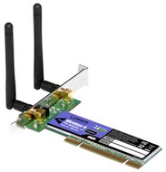 Bezdrátová WiFi karta Linksys WMP54G RangeBooster - -