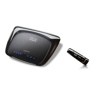 Linksys Wireless-N Kit WRT120N+WUSB100 - WiFi Access Point