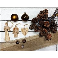 LAALU Christmas decorations - set RUSTIC CHRISTMAS, for trees 120 - 210 cm - Christmas Ornaments