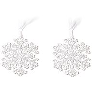 LAALU Christmas ornaments - snowflakes, 8,5 cm, 2 pcs - Christmas Ornaments