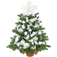LAALU Christmas tree decorated - LED KINGDOM, 20 ornaments, 60 cm - Christmas Tree