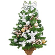 LAALU Christmas tree decorated with LED lights - ELEGANCE CHRISTMAS, 21 ornaments, 60 cm - Christmas Tree